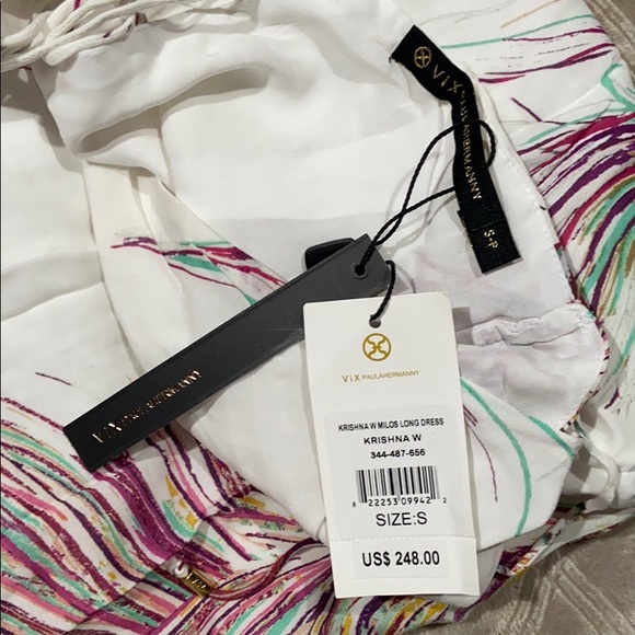 White Maxi Dress 💜 - Picture 5 of 5